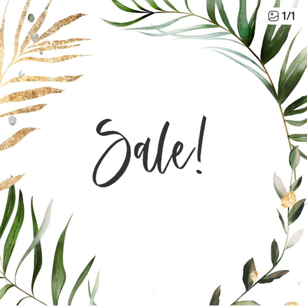 Discounted items on sale now! 
BUNDLE AND $AVE on shipping
